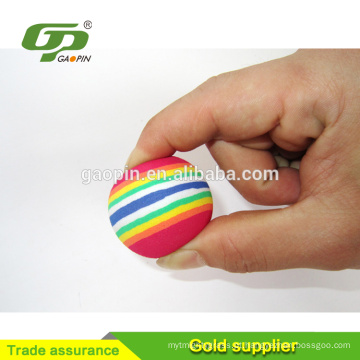 Brinquedos coloridos da bola de golfe do arco-íris de EVA para o golfe da prática interna